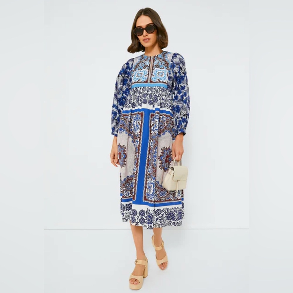 Weekend Max Mara Ghiotto Cotton Midi Dress